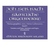 Partitions classique EDITION BREITKOPF BACH J.S. - INTEGRALE POUR ORGUE VOL.3 Orgue G