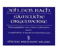 Partitions classique EDITION BREITKOPF BACH J.S. - INTEGRALE POUR ORGUE VOL.7 Orgue G
