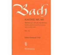 Partitions classique EDITION BREITKOPF BACH J.S. - KANTATE 140 WACHET AUF, RUFT - CHANT, CHOEUR, PIANO Choeur et ensemble vocal G