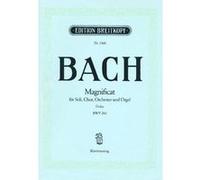 BACH JOHANN SEBASTIAN - MAGNIFICAT D-DUR BWV 243 - VOCAL SCORE