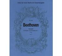 Partitions classique EDITION BREITKOPF BEETHOVEN LUDWIG VAN - KLAVIERKONZERT NR.1 C-DUR OP.15 - PIANO, ORCHESTRA Grand format G