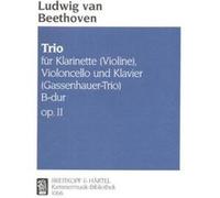 Partitions classique EDITION BREITKOPF BEETHOVEN LUDWIG VAN - KLAVIERTRIO B-DUR OP. 11 - VIOLIN, CELLO, PIANO Ensemble mixte