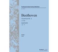 Partitions classique EDITION BREITKOPF BEETHOVEN LUDWIG VAN - LEONORE OP. 72. OUVERTURE NR. 3 - ORCHESTRA Orchestre