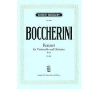 Partitions classique EDITION BREITKOPF BOCCHERINI L. - CONCERTO POUR VIOLONCELLE SI B MAJEUR - VIOLONCELLE, PIANO Violoncelle G