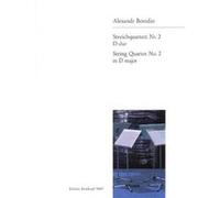 Partitions classique EDITION BREITKOPF BORODIN ALEXANDER - STREICHQUARTETT, NR. 2 D-DUR - 2 VIOLIN, VIOLA, CELLO Ensemble à cordes G