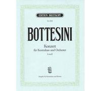 Partitions classique EDITION BREITKOPF BOTTESINI GIOVANNI - KONTRABASSKONZERT H-MOLL - DOUBLE BASS, PIANO Contrebasse G