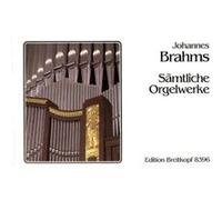 Partitions classique EDITION BREITKOPF BRAHMS J. - INTEGRALE POUR ORGUE Orgue G