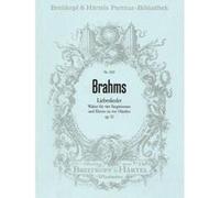 Partitions classique EDITION BREITKOPF BRAHMS J. - LIEBESLIEDER OP. 52 4 VOIX (WALZER) - CHANT, CHOEUR, PIANO Choeur et ensemble vocal G