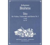 Partitions classique EDITION BREITKOPF BRAHMS J. - TRIO AVEC PIANO N°3 OP. 101 EN DO MINEUR Musique de chambre G