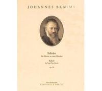 Partitions classique EDITION BREITKOPF BRAHMS JOHANNES - BALLADEN OP. 10 - PIANO Piano G