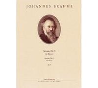Partitions classique EDITION BREITKOPF BRAHMS JOHANNES - SONATE NR. 3 F-MOLL OP. 5 - PIANO Piano G