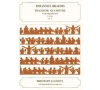 Partitions classique EDITION BREITKOPF BRAHMS JOHANNES - TRAGISCHE OUVERTURE OP. 81 - ORCHESTRA Grand format