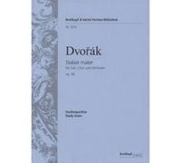 Partitions classique EDITION BREITKOPF DVORAK A. - STABAT MATER OP. 58 - PARTITION POCHE Format poche G