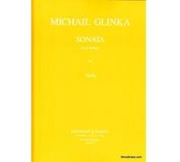 Partitions classique EDITION BREITKOPF GLINKA MIKHAIL IVANOVITCH - SONATE D-MOLL - VIOLA, PIANO Alto G