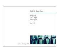 Partitions classique EDITION BREITKOPF KARG-ELERT SIGFRID - TRIPTYCH - ORGAN Orgue G
