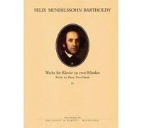 Partitions classique EDITION BREITKOPF MENDELSSOHN BARTHOLDY F. - INTEGRALE POUR PIANO 2 MAINS VOL.3 Piano G