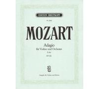 Partitions classique EDITION BREITKOPF MOZART WOLFGANG AMADEUS - ADAGIO E-DUR KV 261 - VIOLIN, PIANO Violon