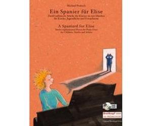 Partitions classique EDITION BREITKOPF PROKSCH MICHAEL - EIN SPANIER FUR ELISE + CD - PIANO 4 HANDS Piano
