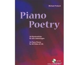 Partitions classique EDITION BREITKOPF PROKSCH MICHAEL - PIANO POETRY + CD Piano