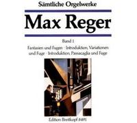 Partitions classique EDITION BREITKOPF REGER M. - INTEGRALE POUR ORGUE VOL.1 Orgue G