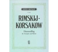 Partitions classique EDITION BREITKOPF RIMSKY-KORSAKOV NICOLAI - HUMMELFLUG - TRUMPET, PIANO Trompette G