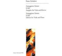 Partitions classique EDITION BREITKOPF SCHUBERT F. - SONATE ARPEGGIONE EN LA MINEUR D 821 - ALTO, PIANO Alto G