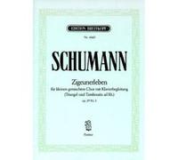 Partitions classique EDITION BREITKOPF SCHUMANN R. - ZIGEUNERLEBEN OP. 29/3 - CHOEUR, PIANO Choeur et ensemble vocal