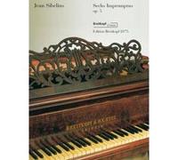 Partitions classique EDITION BREITKOPF SIBELIUS JEAN - SECHS IMPROMPTUS OP. 5 - PIANO Piano