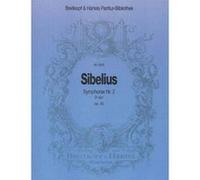 Partitions classique EDITION BREITKOPF SIBELIUS JEAN - SYMPHONIE NR. 2 D-DUR OP. 43 - ORCHESTRA Orchestre