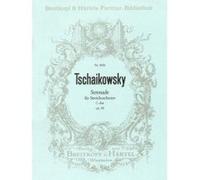 Partitions classique EDITION BREITKOPF TCHAIKOVSKY PIOTR ILYICH - SERENADE C-DUR OP. 48 - STRING ORCHESTRA Grand format G