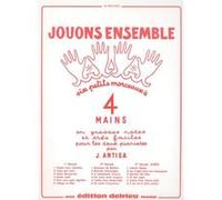 Partitions classique EDITION DELRIEU ANTIGA JEAN - JOUONS ENSEMBLE VOL.2 - PIANO 4 MAINS Piano