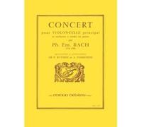 Partitions classique EDITION DELRIEU BACH C.P.E. - CONCERT EN UT MAJ. - VIOLONCELLE, PIANO Violoncelle