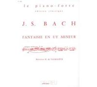 Partitions classique EDITION DELRIEU BACH J.S. - FANTAISIE EN UT MIN. - PIANO Piano