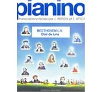 Partitions classique EDITION DELRIEU BEETHOVEN L.VAN - CLAIR DE LUNE - PIANINO 40 - PIANO Piano G