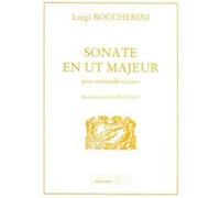 Partitions classique EDITION DELRIEU BOCCHERINI L. - SONATE EN UT MAJ. - VIOLONCELLE, PIANO Violoncelle
