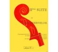 Partitions classique EDITION DELRIEU CAIX D'HERVELOIS LOUIS - SUITE N°2 - CONTREBASSE, PIANO Contrebasse G