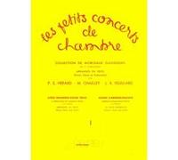Partitions classique EDITION DELRIEU FEUILLARD LOUIS R. - LES PETITS CONCERTS DE CHAMBRE VOL.1 - VIOLON, VIOLONCELLE, PIANO Musique de chambre