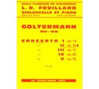 Partitions classique EDITION DELRIEU GOLTERMANN GEORG - CONCERTO N°2 OP.30 EN RE MIN. - PREMIER MOUVEMENT - VIOLONCELLE, PIANO Violoncelle