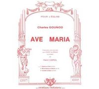 Ave maria n1 --- voix elevee et piano