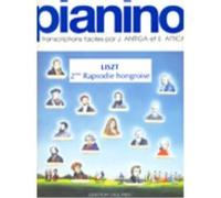 Partitions classique EDITION DELRIEU LISZT F. - RHAPSODIE HONGROISE N°2 - PIANINO 63 - PIANO Piano