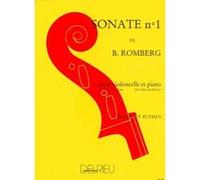 Partitions classique EDITION DELRIEU ROMBERG BERNHARD-HEINRICH - SONATE N°1 EN SIB MAJ. - VIOLONCELLE, PIANO Violoncelle