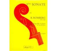 Partitions classique EDITION DELRIEU ROMBERG BERNHARD-HEINRICH - SONATE N°3 EN SOL MAJ. - VIOLONCELLE, PIANO Violoncelle