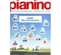 Partitions classique EDITION DELRIEU WEBER C.M. VON - MOUVEMENT PERPETUEL - PIANINO 71 - PIANO Piano