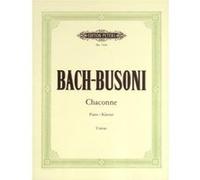 Partitions classique EDITION PETERS BACH/BUSONI - CHACONNE IN D MINOR - PIANO Piano