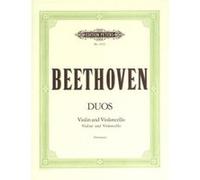 Partitions classique EDITION PETERS BEETHOVEN LUDWIG VAN - 3 DUETS - STRING DUETS Ensemble à cordes