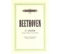 Partitions classique EDITION PETERS BEETHOVEN LUDWIG VAN - COMPLETE SONGS - VOICE AND PIANO (PAR 10 MINIMUM) Choeur et ensemble vocal