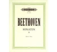 Partitions classique EDITION PETERS BEETHOVEN LUDWIG VAN - SONATAS VOL.2 - PIANO Piano