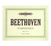 Partitions classique EDITION PETERS BEETHOVEN LUDWIG VAN - SYMPHONIES VOL.1 - PIANO 4 HANDS Piano G