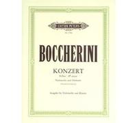 Partitions classique EDITION PETERS BOCCHERINI LUIGI - CONCERTO IN B FLAT - CELLO AND PIANO Violoncelle