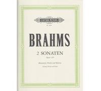 Partitions classique EDITION PETERS BRAHMS J. - 2 SONATAS OP.120 - CLARINETTE OU ALTO, PIANO Clarinette G